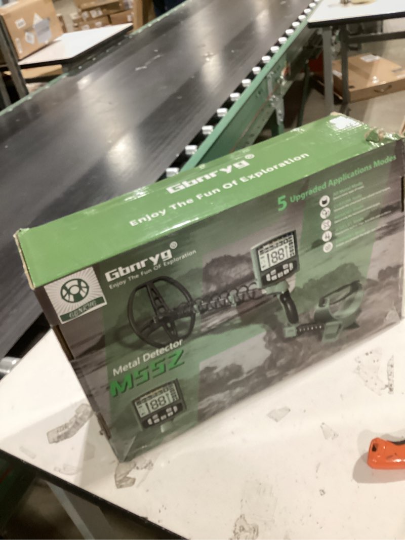 Condition photo showing Good Condition for Professional Metal Detector for Adults,12" IP68 Waterproof Search Coil with LCD Backlight,5 Modes Gold Detector,Advanced DSP Chip&High Accuracy System for Beach/Gold Hunting M55Z&Green