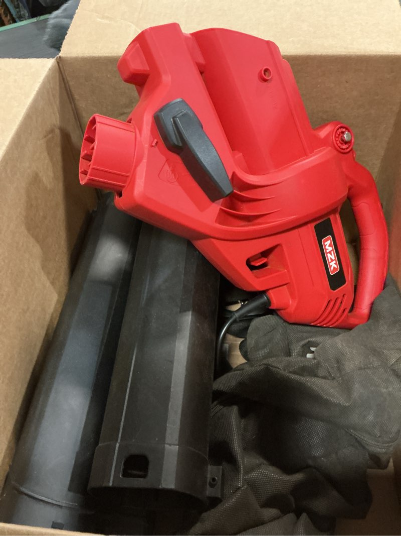 Condition photo showing As Is for ( similar )cordless leaf blower for dewalt 20v max battery (tool only, no battery) – 6-speed lightweight axial blower, 150 mph 500 cfm turbo, electric leaf/dust/snow cleaner for lawn, patio & garage