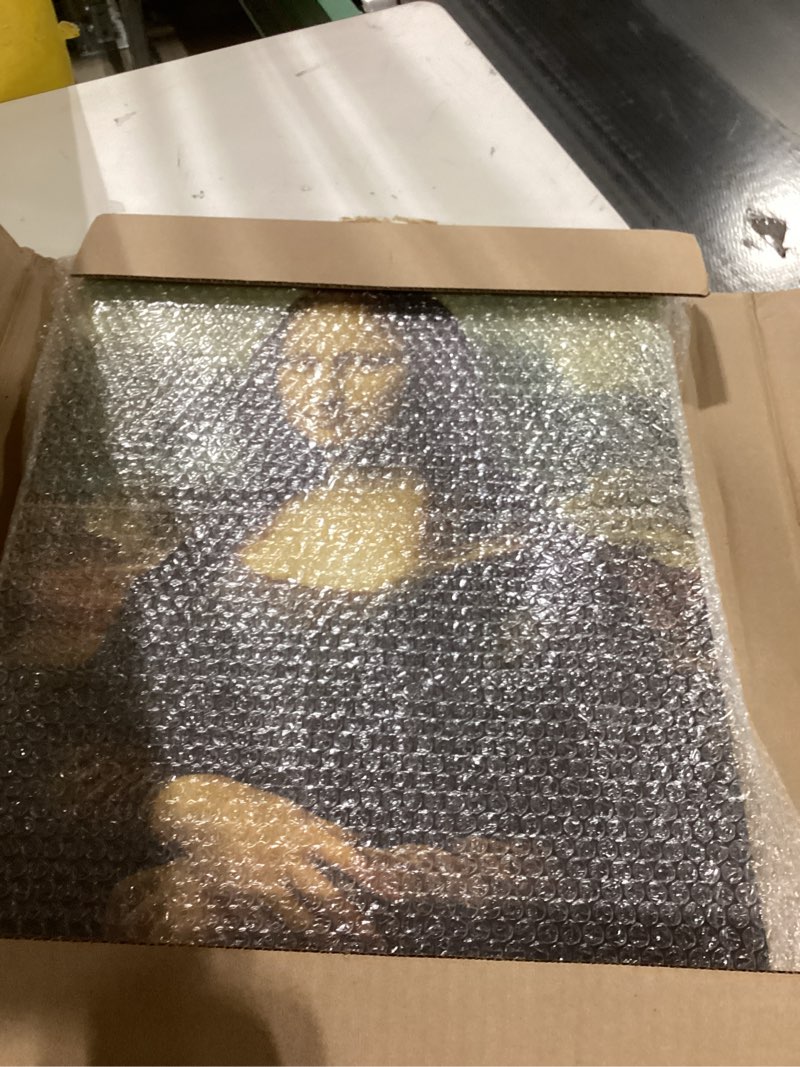 The Stupell Home Decor Collection Da Vinci Mona Lisa Renaissance Painting Stretched Canvas Wall Art,