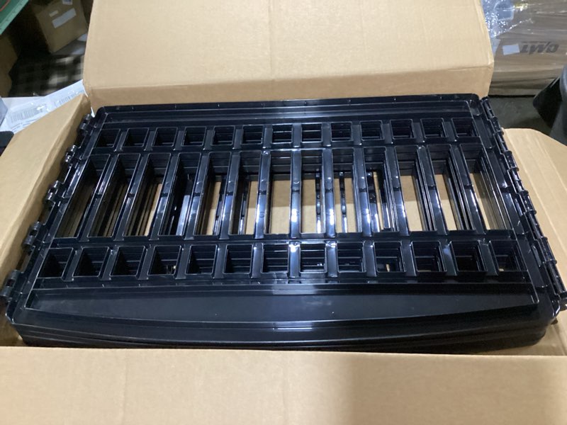 Condition photo showing Good Condition for IRIS USA 24" 6-Panel Pet Dog Puppy Playpen with Door, for Puppy Small Dogs Keep Pets Secure Easy Assemble Easy Storing Customizable Non-Skid Rubber Feet, Foldable, Black 6 Panel - 24"H Black