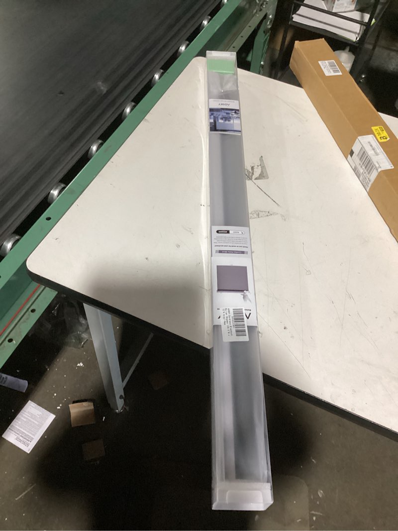 Condition photo showing Good Condition for AOSKY Cordless Roller Shades Blackout Blinds for Windows Room Darkening Rolled Up Shades with Spring System, UV Protection Window Shades Door Blinds for Home and Office (35.5" W x 72" H, Grey) 35.5"W x 72"H Grey