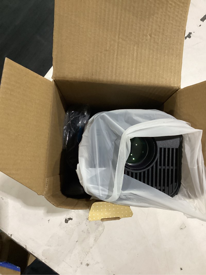 Condition photo showing New/Like New for smart auto keystone projector with wifi and bluetooth, 270° rotatable?amx500 mini portable projector, 4k native 1080p projector, outdoor movie projector compatible for laptop, pc, smartphone