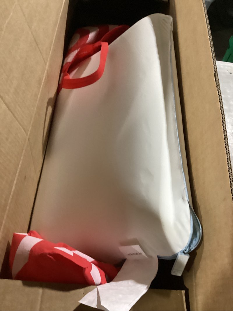 Condition photo showing As Is for Sealy Dreamlife Queen Size Memory Foam Cooling Pillow with Surface Guard Technology, Removable Machine-Washable Cover, 1 Year Limited Warranty, White (1 pack Queen