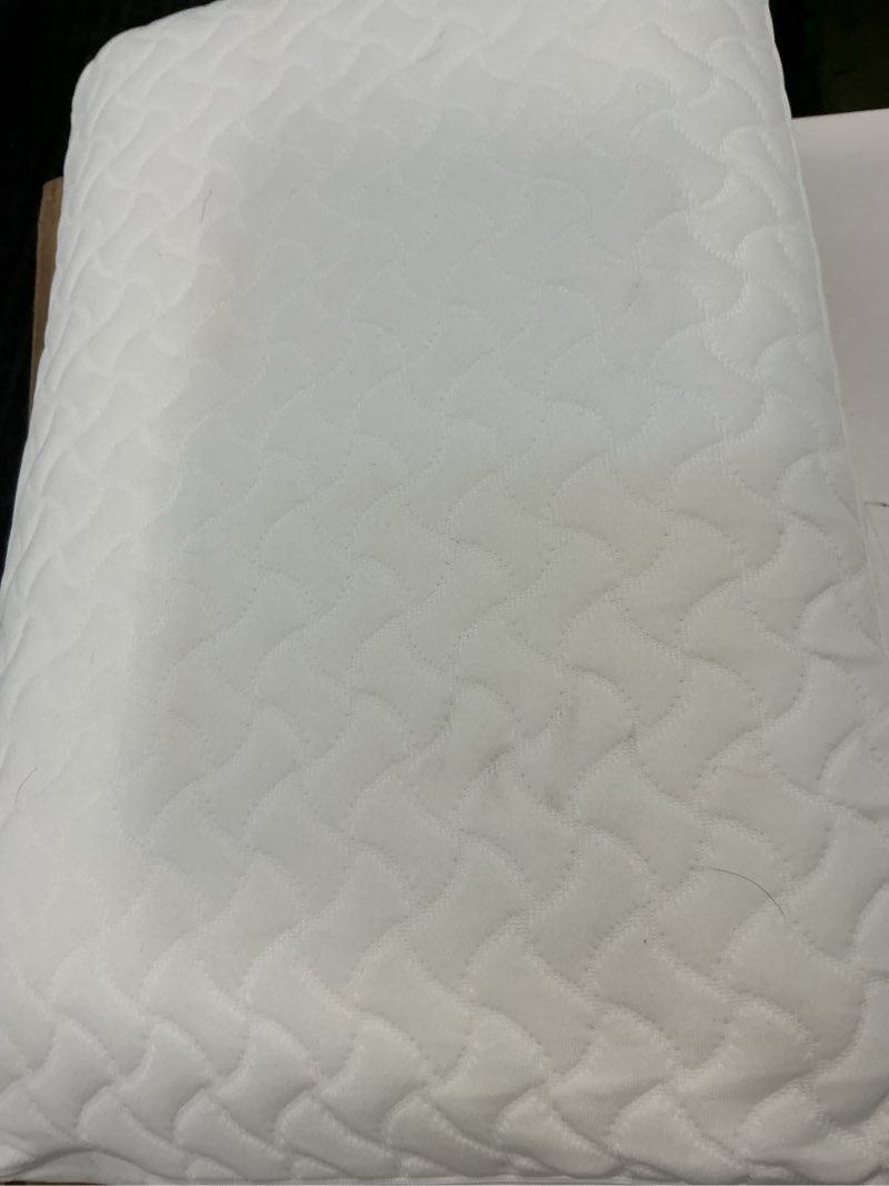 Condition photo showing Good Condition for YOUR MOON Soft Organic Wool Pillow Queen Size, Soft Support Bed Pillows for Sleeping, Premium Australian Wool Pillow, Down Alternative Pillows, 100% Cotton Cover(Off White) Off White-soft Pillow Queen (Pack of 1)