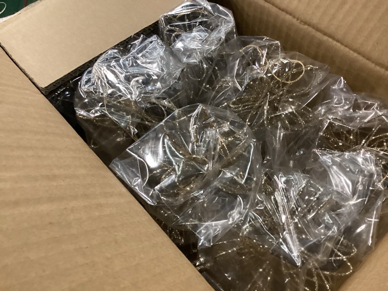 Condition photo showing Good Condition for Barydat 17 Pcs Christmas Tree Decorations Set Glitter Star Christmas Tree Topper Metal Xmas Treetop with 16 Hanging Flower Christmas Balls Ornaments for Holiday Xmas Tree Party Decoration (Sky Blue)