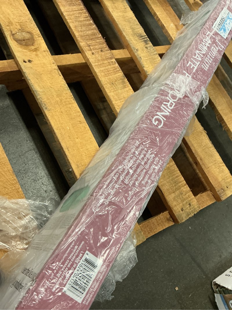 Condition photo showing As Is for select surfaces pearl gray spilldefense laminate, 16.45 sq. ft. per box