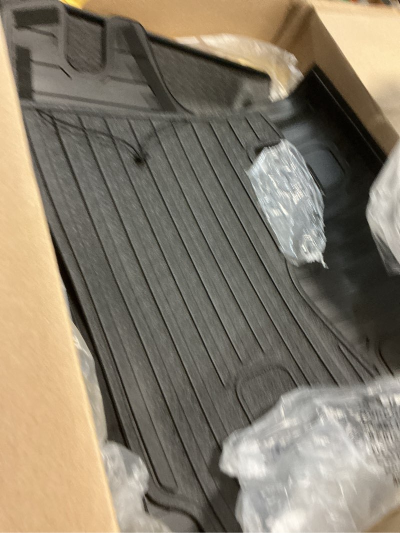 Condition photo showing New/Like New for floor mats for jeep compass 2017-2024 2025 trunk mat with backrest mat for jeep compass accessories all weather cargo liners back seat cover protector