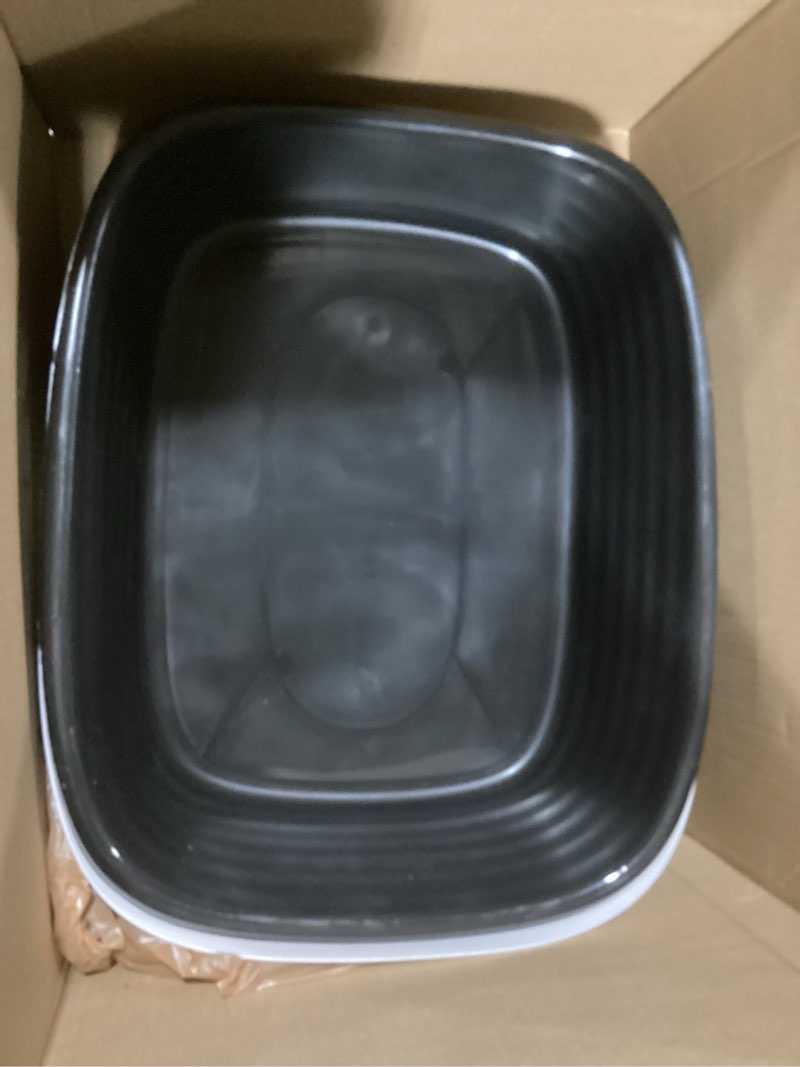 Condition photo showing Good Condition for Arm & Hammer Large Sifting Litter Box Scoop Free Cat Litter Tray with Microban, Made in USA