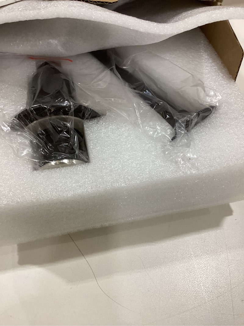 Condition photo showing Good Condition for VEHHE Paper Towel Holder Countertop, Black Paper Towel Holder Stand with Spring Damping for Kitchen Bathroom, One Hand Tear Paper Stainless Steel Paper Towel Holder with Weighted Base and Suction Cups