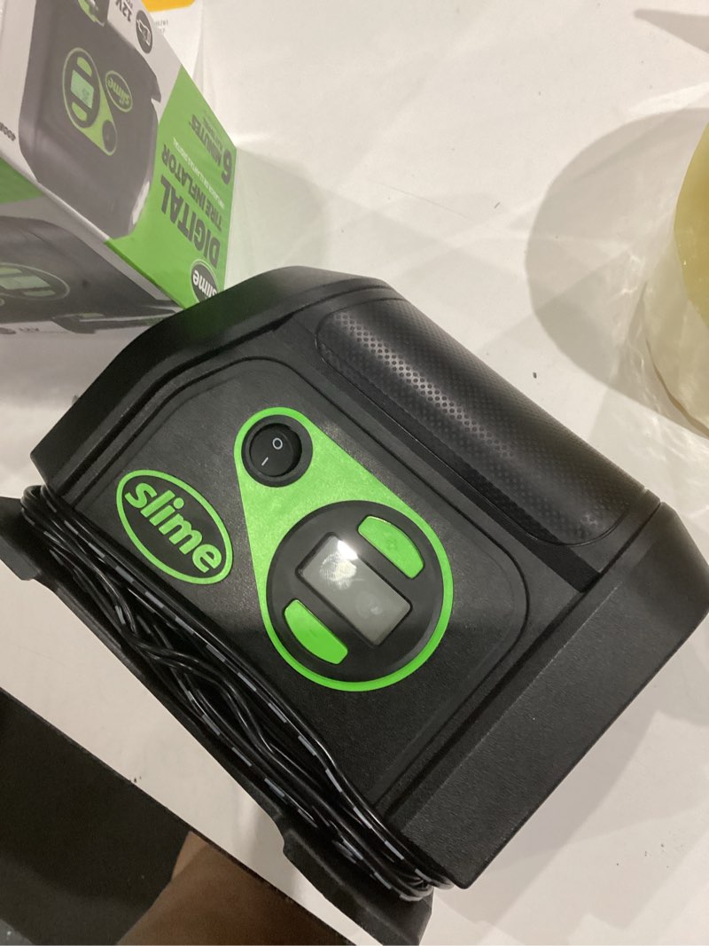 Condition photo showing Good Condition for slime air inflator (power source: car )