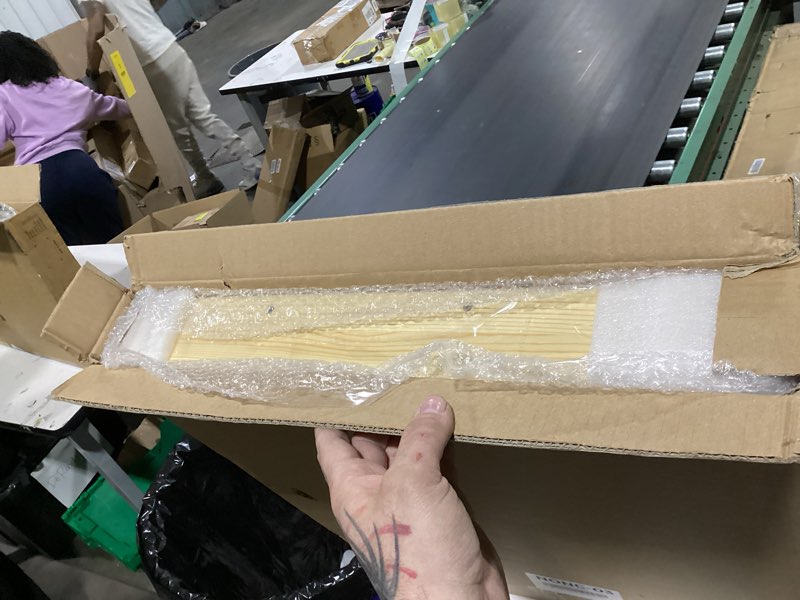Condition photo showing New/Like New for 23”w x 21”d x 3”h soft close slide out wood drawer organizer for kitchen, bottom and side assembly (cabinet opening>23.5 inches for bottom assembly, opening= 23 inches for side assembly) 23''w x 21''d