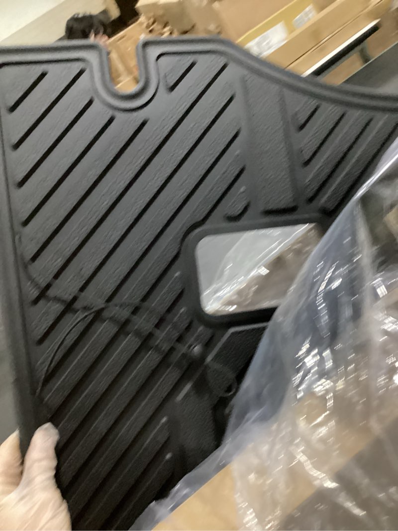 Condition photo showing New/Like New for lasfit cargo tray mat & backrest mat for subaru forester 2025-2026 (fit hybrid,not for gas), all weather tpe custom fit easy clean for forester 2026 2025 trunk tray liner & seatback mat, black for forester| 2025-2026 | hybrid | cargo mat