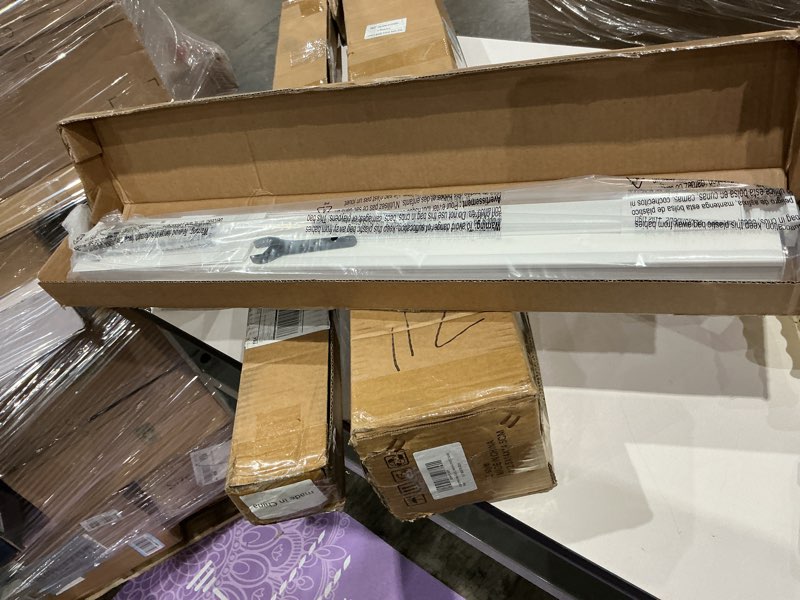 Condition photo showing Good Condition for lazblinds no tools no drill cordless cellular shades, light filtering honeycomb shades for home, thermal insulation blinds for windows, 27" w x 36" h, white light filtering-white 27" w x 36" h