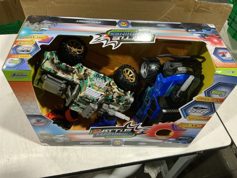 Condition photo showing New/Like New for battle machines remote control vehicle