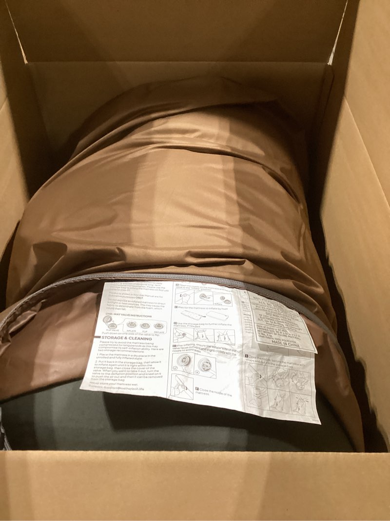 LOSTHORIZON Air & Foam Camping Mattress, Self-Inflating Sleeping Pad, 4.5" Thick, with Pump Sack, Fu