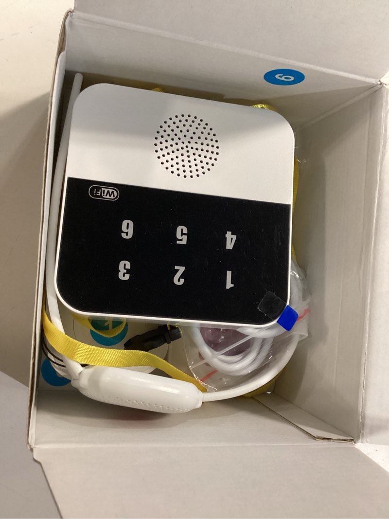 Condition photo showing Good Condition for wifi caregiver pager smart call system - display caller id & app alerts, no monthly fee, ip65 waterproof wristband + 2 call buttons, emergency alert button for elderly at home & nursing care 1 hub+1 wristband+2 buttons
