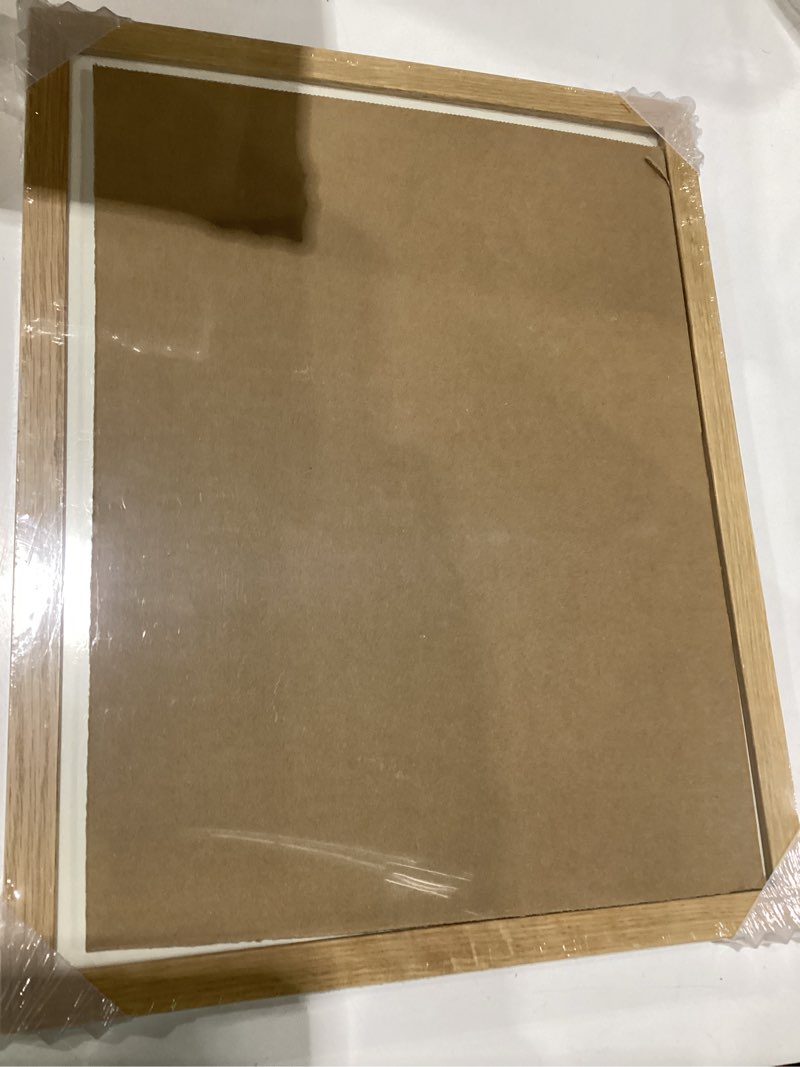 Condition photo showing Good Condition for 11x14 picture frame, solid oak 11x14 photo frame with mat to 8x10, 14x11 natural oak wood frames for wall, set of 1 11x14 in - 1p natural oak