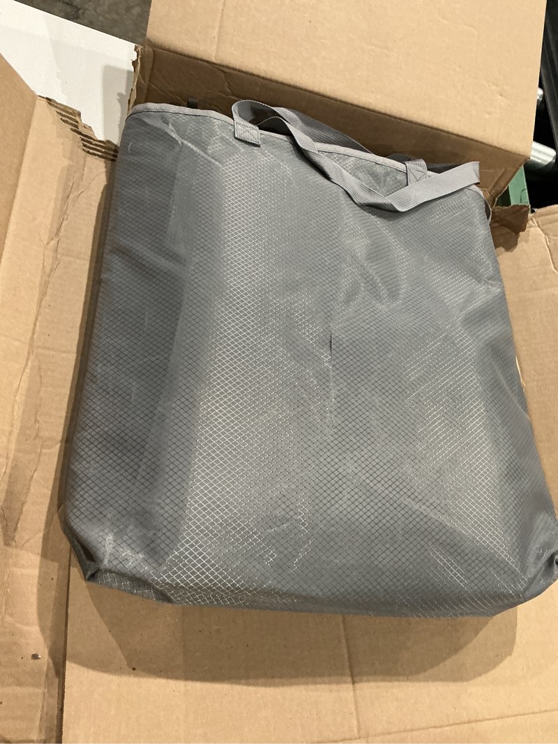 Condition photo showing Good Condition for large cat carrier for 2 cats with zipper locks, double cat carrier with travel litter box, soft pet travel carrier for cats and small dogs up to 45 lbs, gray 31.8*14.5*15.5in (dual carrier) grey