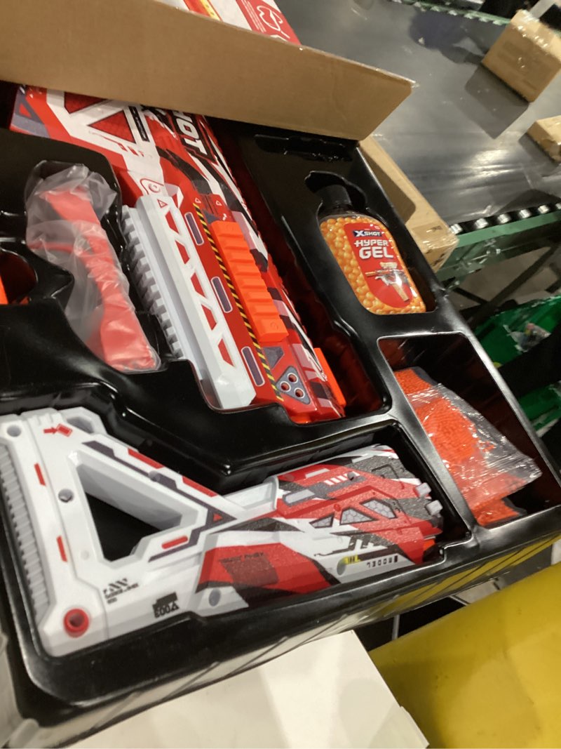 Condition photo showing New/Like New for XSHOT Hyper Gel HPG-700 Blaster, Semi and Fully Automatic Gel Blaster & 20,000 Hyper Gel Pellets, 700 Capacity Mag, Eyewear, Ages 14 & Up by ZURU