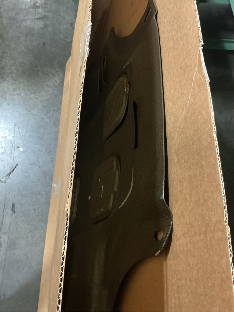 Condition photo showing As Is for aluminum-magnesium alloy engine splash shield guard for ford focus st rs/c-max 2013-2018 lightweight heavy-duty skid plate w/extended cover, service holes & vent design - rustproof