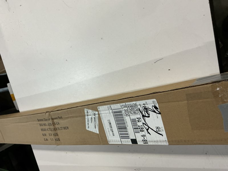 Condition photo showing Good Condition for Curved Shower Curtain Rod For Bathroom 38-72 Inches, Adjustable Length, Curved Shower Rod, Metal Rods&Brackets, Round Shower Curtain Rods, Rotate Bracket For Large Shower Space, Need Drilling, Bronze