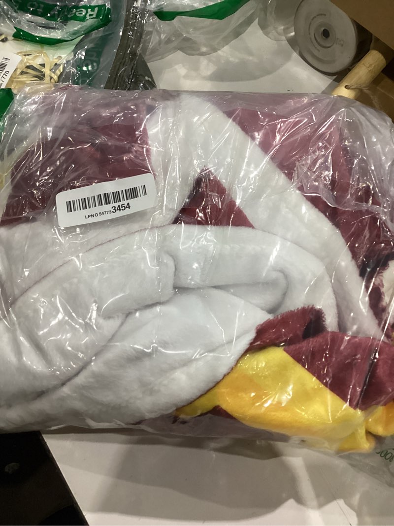 Condition photo showing New/Like New for logovision official collegiate primary logo collection silky touch super soft throw blanket collection 50" x 60" iowa state university