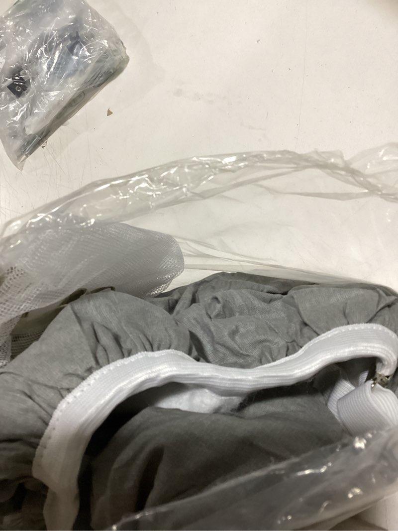 Condition photo showing Good Condition for ironing board cover and pad 15"x54" extra thick natural cotton, scorch and stain resistant padding, standard size iron board cover with fasteners heavy duty elastic edge, heatproof gray gray 15" x 54"