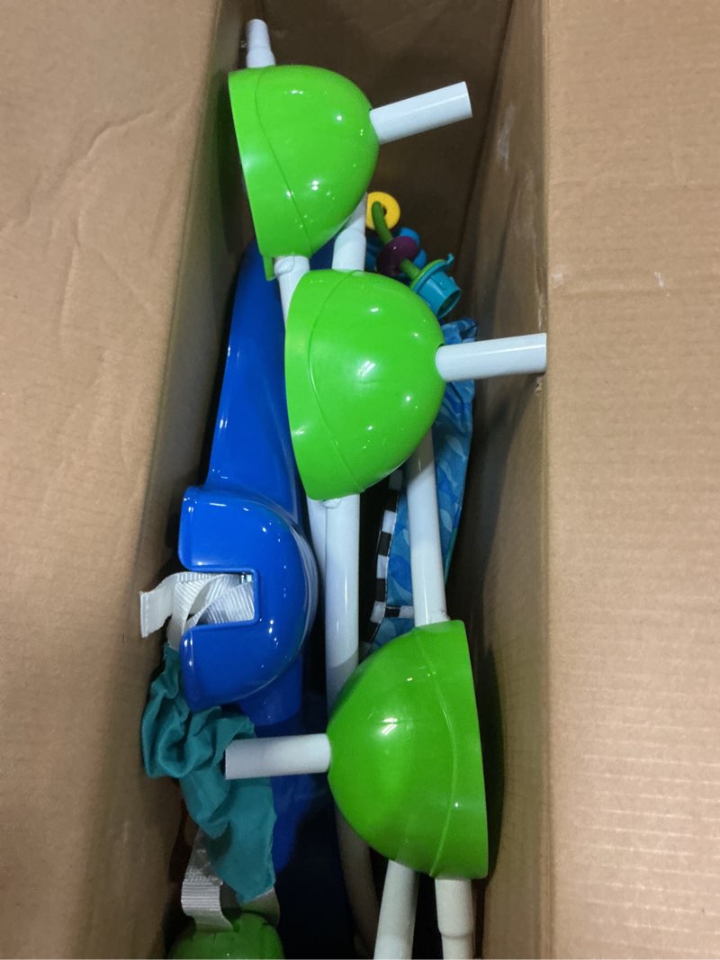 Condition photo showing Good Condition for baby einstein neptune's ocean discovery activity baby jumper activity center, ages 6 months +, max weight 25 lbs., unisex