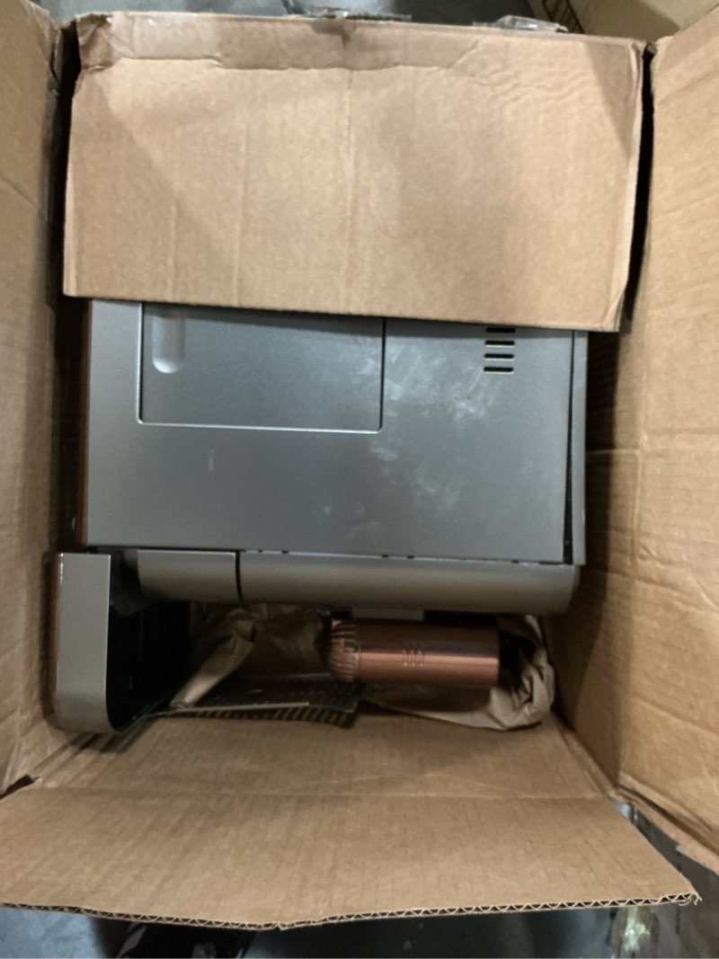 Condition photo showing As Is for café affetto automatic espresso machine | brew in 90 seconds | 20 bar pump pressure for balanced extraction | five adjustable grind size levels | wifi connected for drink customization | steel silver
