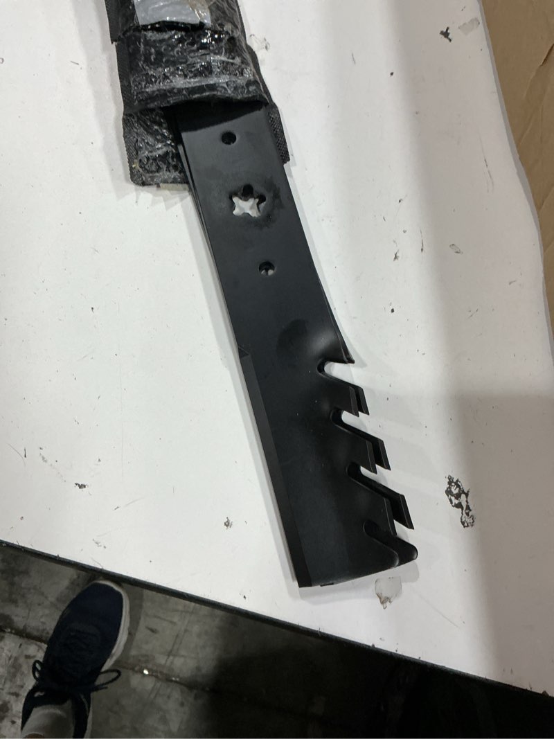 Condition photo showing Good Condition for 4951003ma mower blades compatible with murray 42" deck lawn tractor, mulching blades 95100e701 fit for murray 425303x92b 42571x31a 425000x8b mowers (2 pack)