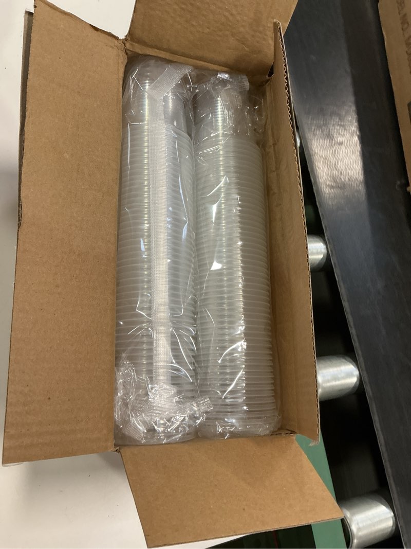 Condition photo showing New/Like New for 300 Pack 3 OZ Clear Plastic Cups,Disposable Bathroom Mouthwash Cups, Small Plastic Espresso Tumblers Ideal for Drinking Tasting, Food Samples 3oz
