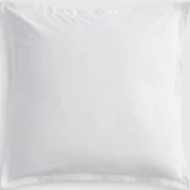 quince euro sham/white