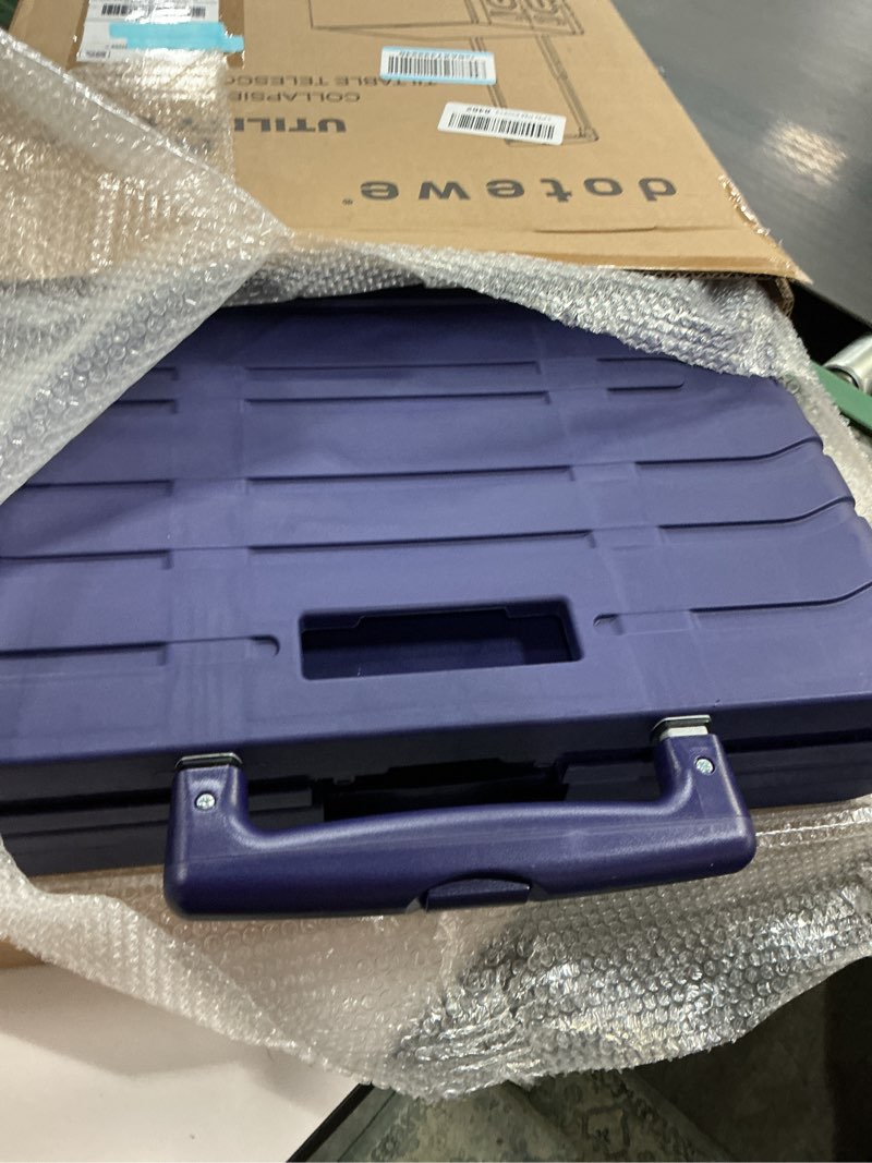 Condition photo showing New/Like New for folding utility cart portable rolling crate handcart foldable shopping trolley collapsible, with lid, on wheels, for grocery, garden, office, storage, teacher, tool (purple)