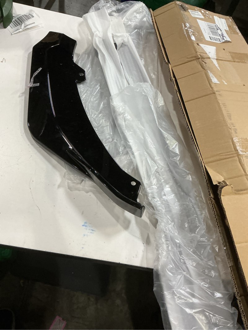 HENGYISOUL Add - On Rear Diffuser Extension for KIA Stinger 2018-2021,ABS (similar to stock photo)