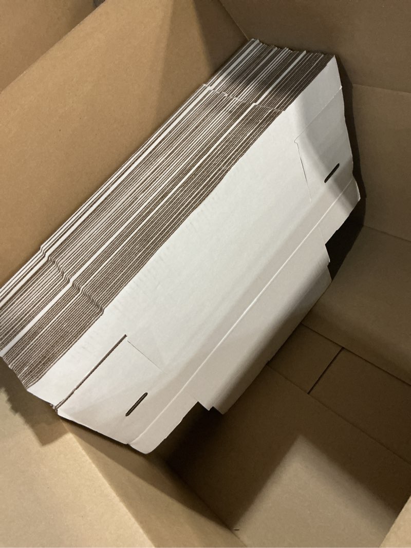 Condition photo showing Good Condition for BOX USA Small Shipping Boxes 10"L x 4"W x 2"H, 50-Pack | Foldable Corrugated Cardboard Crush-Proof Box for Shipping, Packing, Moving and Storage 10x4x2