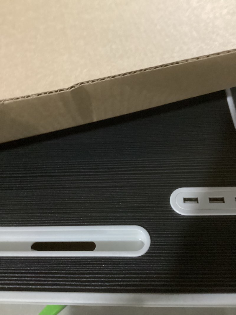 Condition photo showing Good Condition for Laptop Bed Table, Laptop Desk for Bed, Foldable Laptop Bed Desk with USB Charge Port, Handle, Desktop Card Slot, Cup Slot, Side Drawer, Portable Laptop Table for Bed Eating Reading Working Black