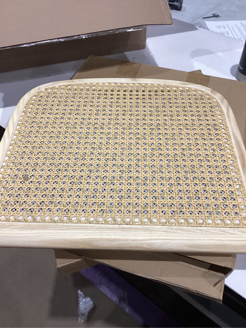 Condition photo showing Good Condition for yerliker 1 pack cane chair replacement, natural chair replacement cane seat for home office, ash wood and rattan (yellow) yellow 1