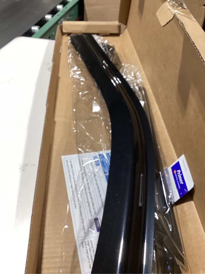 Condition photo showing Good Condition for window visors rain guards for 2015-2024 ford f150 supercab, out-channel window vent wind deflectors visors shades for 2017-2024 ford f150 raptor/ f250 /f350/ f450 super duty extended cab 2015-2023 f150 supercab