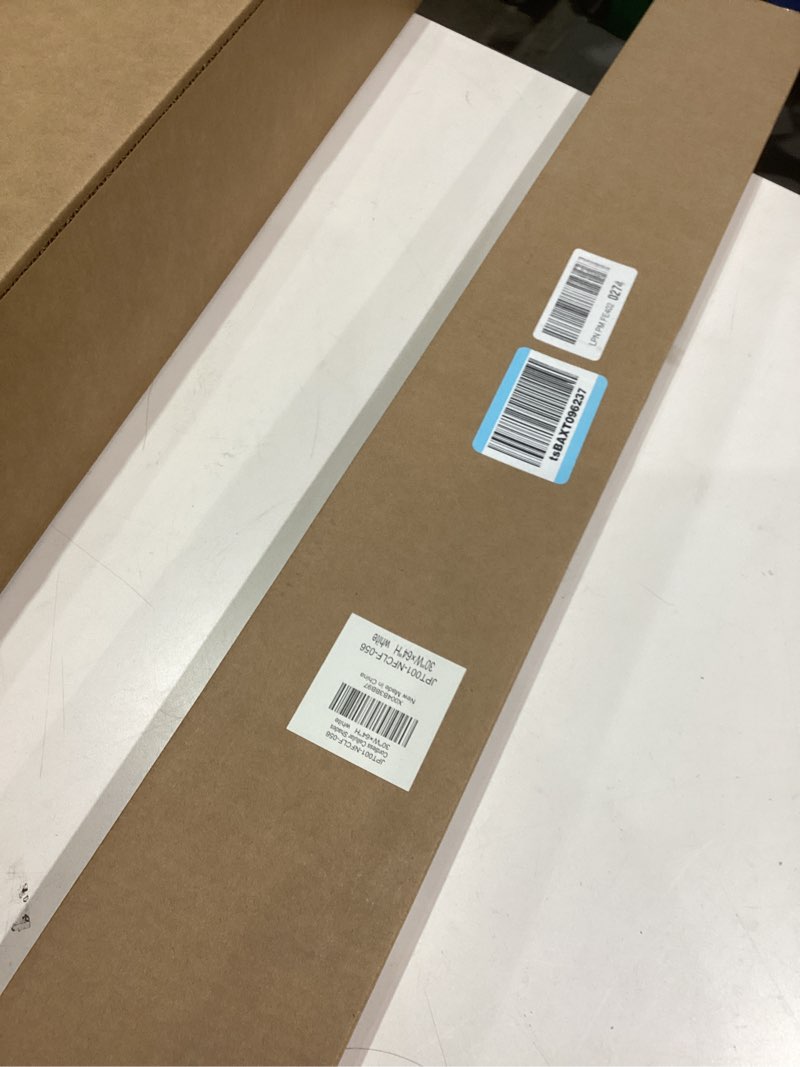 Condition photo showing Good Condition for LazBlinds No Tools No Drill Cordless Cellular Shades, Light Filtering Honeycomb Shades for Home, Thermal Insulation Blinds for Windows, 30" W x 64" H, White Light Filtering-white 30" W x 64" H