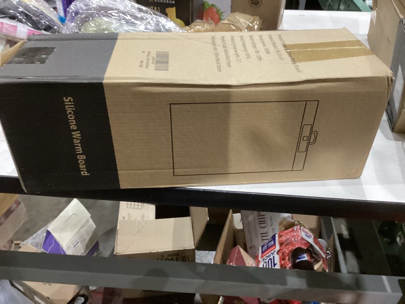 Condition photo showing New/Like New for Food Warming Mat,Full Surface Heat Electric Warming Tray,5 Temp-Settings Warming Mat for Food,Portable Silicone Food Warmer Mat with Handle,Food Warming Mat for Buffet,Parties,Gatherings