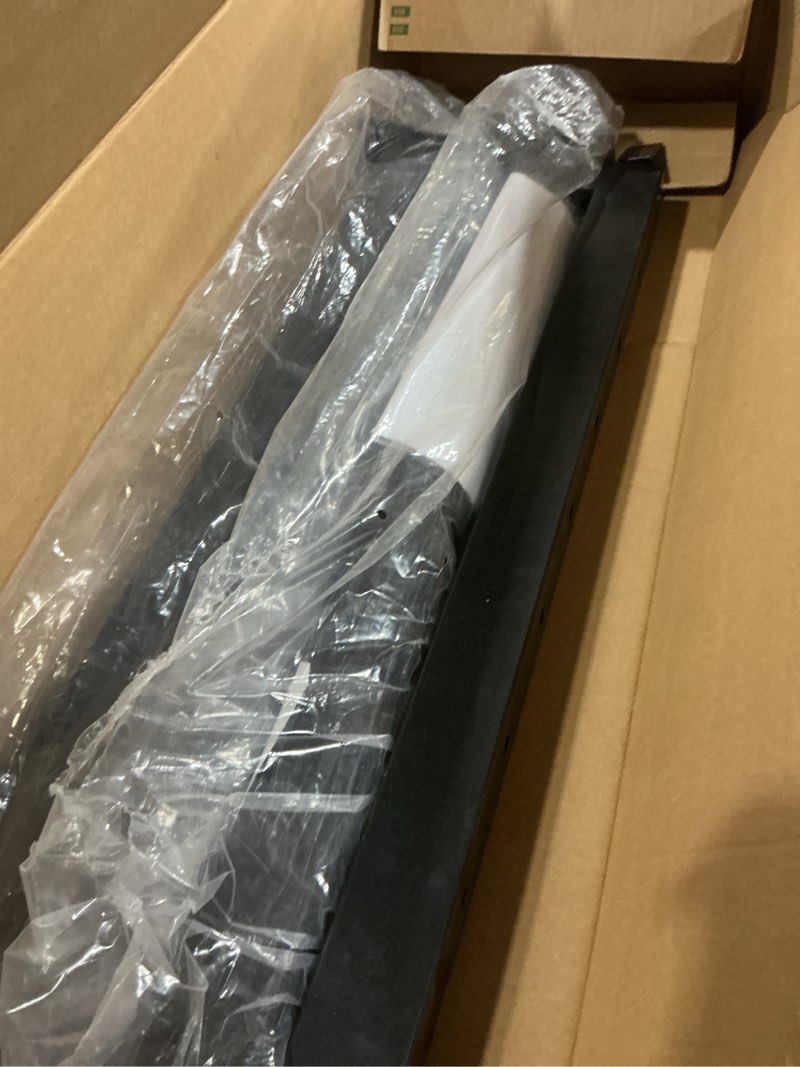 Condition photo showing Good Condition for muzata 4pack black cable railing post 36 inch 36"x2"x2" level drilled surface mount t304 stainless steel cable railing system kit indoor outdoor with paper user guide ps01 bh4s 36" 4 level posts