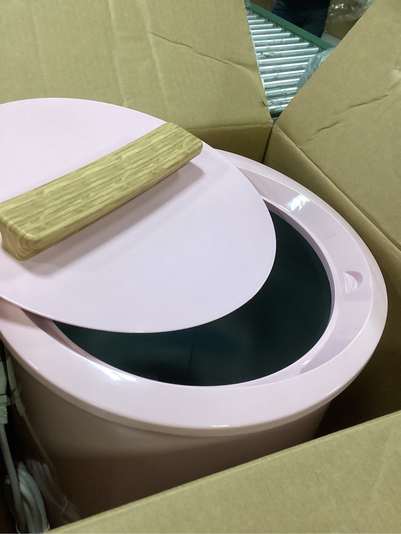 Condition photo showing Good Condition for Keenray Towel Warmer, Luxury Towel Warmer Bucket, Large Towel Warmers for Bathroom, Auto Shut Off, Fits Up to Two 40"X70" Oversized Towels, Bathrobes, Blankets, PJ's and More, CL1(Pink) Creamy Pink 20 Liters