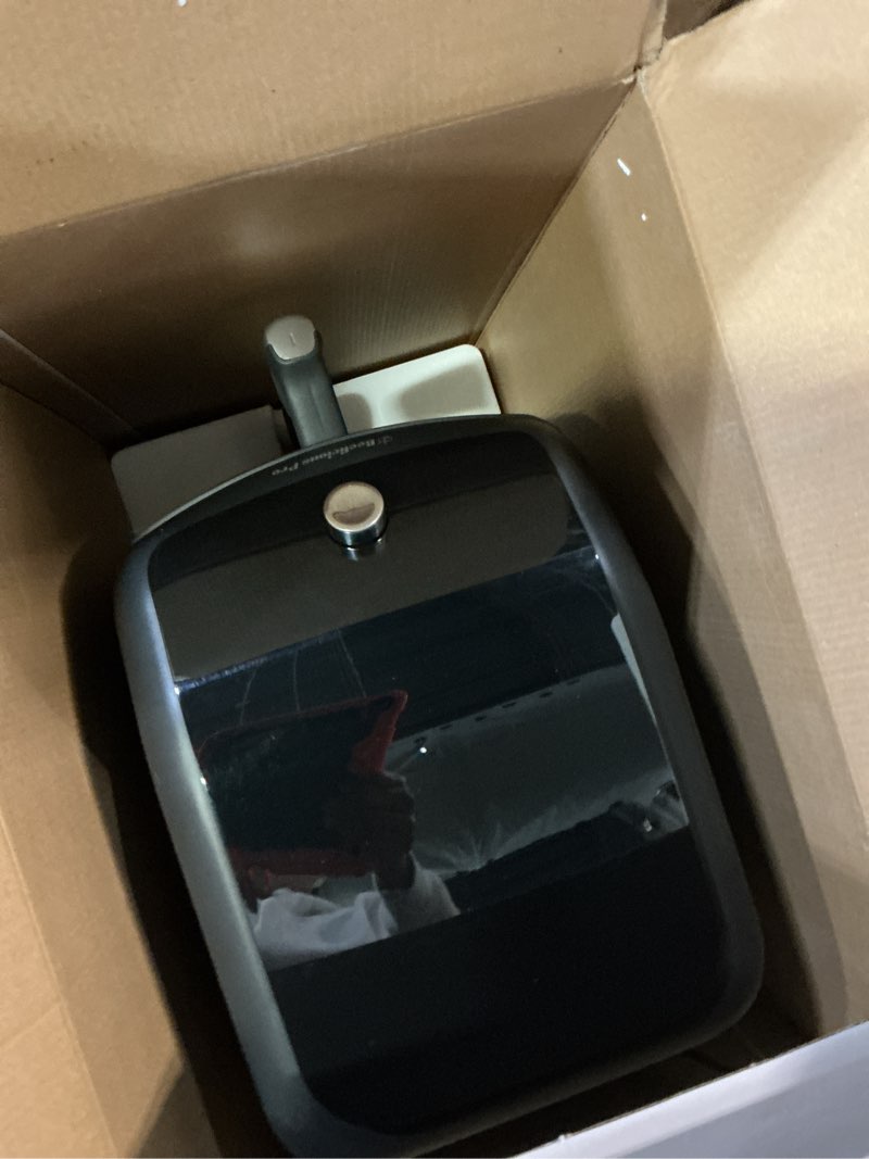 Condition photo showing Good Condition for 12qt large double air fryer, 10-in-1 dual airfryer with 2 baskets & syncheat tech for even cooking, stacked compact design, smart finish & match cook, pfas-free nonstick, dishwasher safe, black