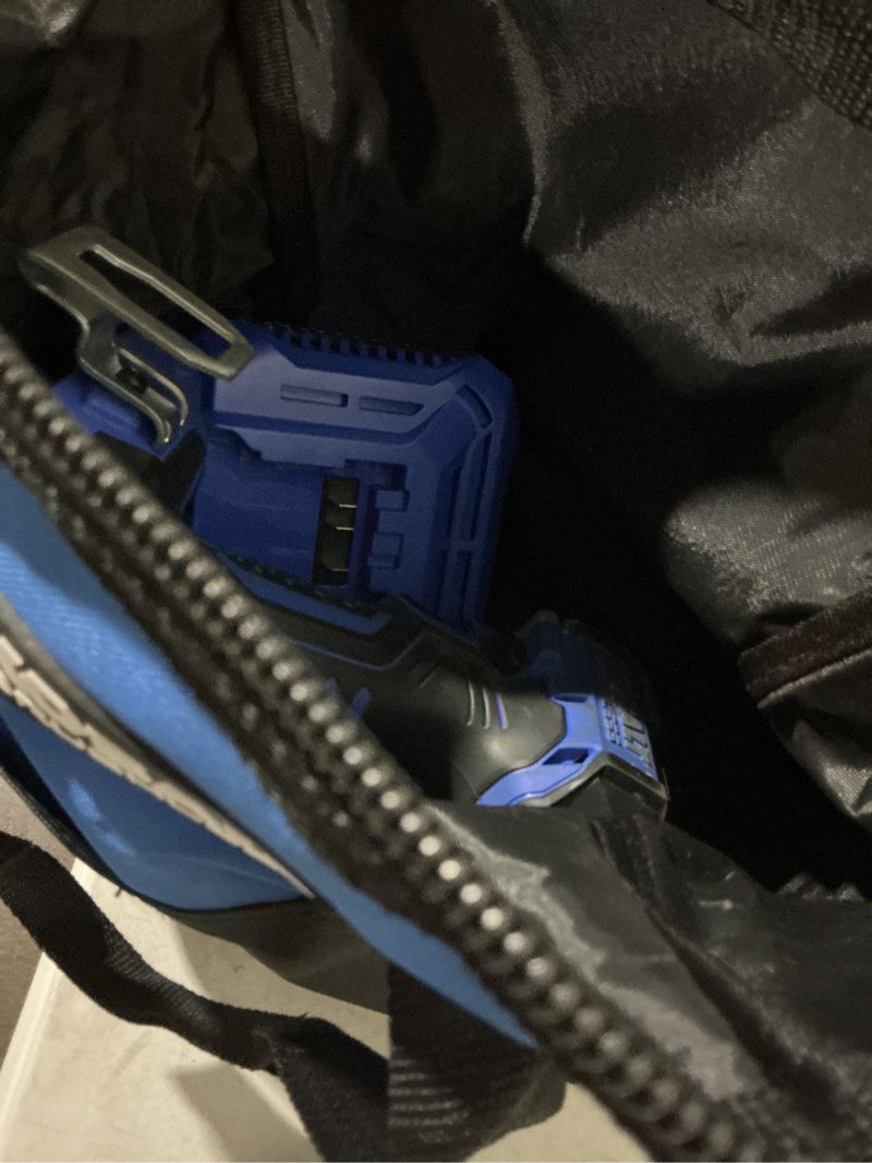 Condition photo showing As Is for kobalt 24-volt variable speed brushless drive cordless impact wrench 