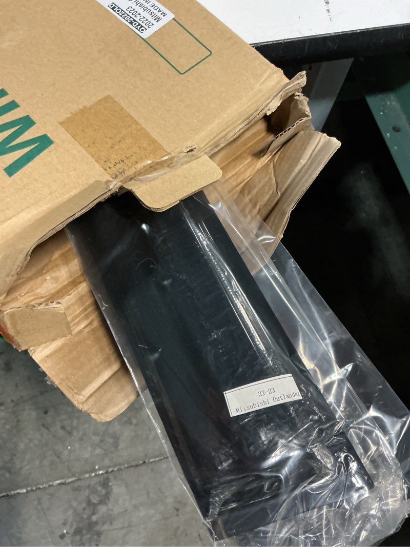 Condition photo showing New/Like New for tape-on window visors rain guards fit 2022–2023 mitsubishi outlander – 4pcs vent deflectors, acrylic, uv-resistant, easy 3m installation 2022 2023 mitsubishi outlander