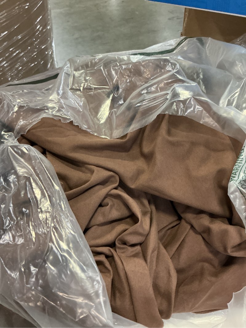 Condition photo showing As Is for king size 4 piece sheet set - comfy breathable & cooling bed sheets set - hotel luxury bedding for women, men, kids, teens, boys & girls - deep pockets, ultra-soft and wrinkle free - oeko-tex - brown 16 - brown king