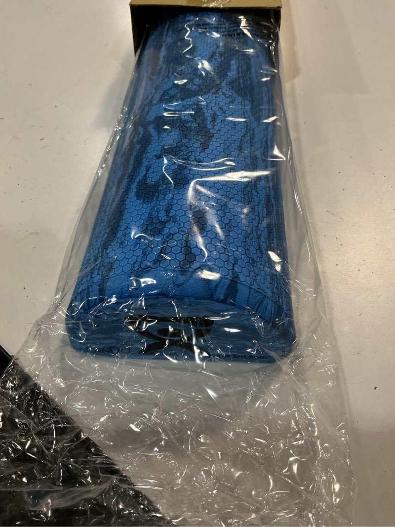 Condition photo showing Good Condition for cando heavy duty eva foam roller, half round, 6" x 36" half round 1 count (pack of 1) blue