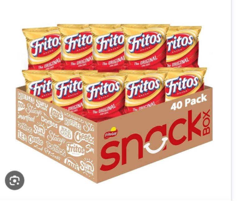 Fritos Corn Chips, Original, 1 Ounce (Pack of 40)BEST BY JUL 03/2025