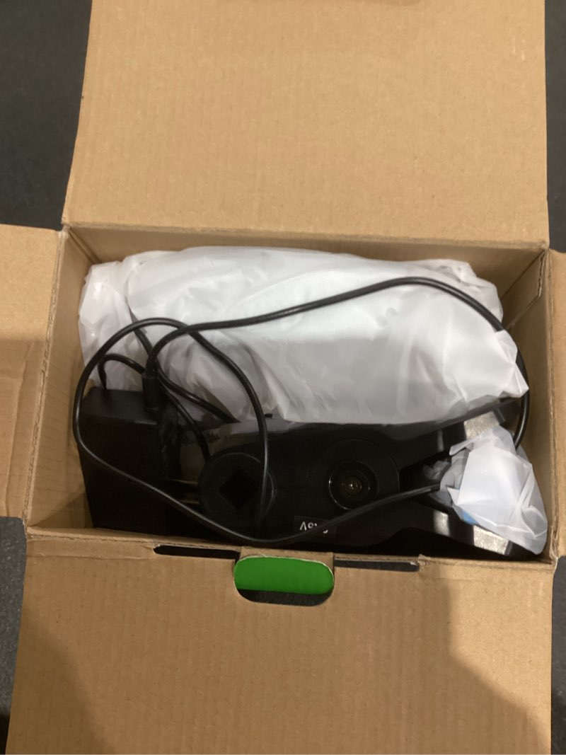 Condition photo showing As Is for VIVOSUN AeroWave E6 Gen2, Grow Tent Clip Fan 6”, EC Motor, Smart Control, Powerful Oscillating Fan, Local Timer, Weatherproof IP54, for Hydroponics Circulation Cooling, Black 1 Black