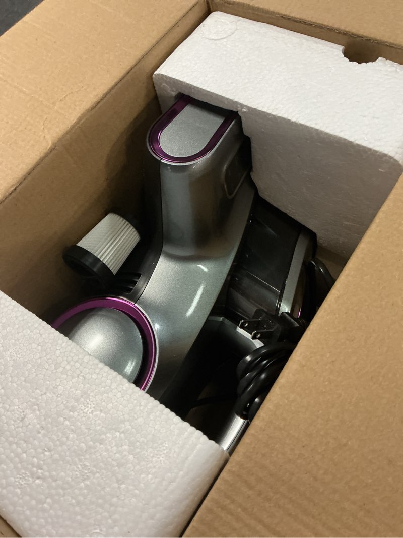 Condition photo showing Good Condition for ezly mattress vacuum cleaner with 18kpa strong suction, mattress cleaner for bed, sofa & couch, hepa filter, uv-c light, 48,000 rpm deep tapping, 140°f heat drying, corded gray purple